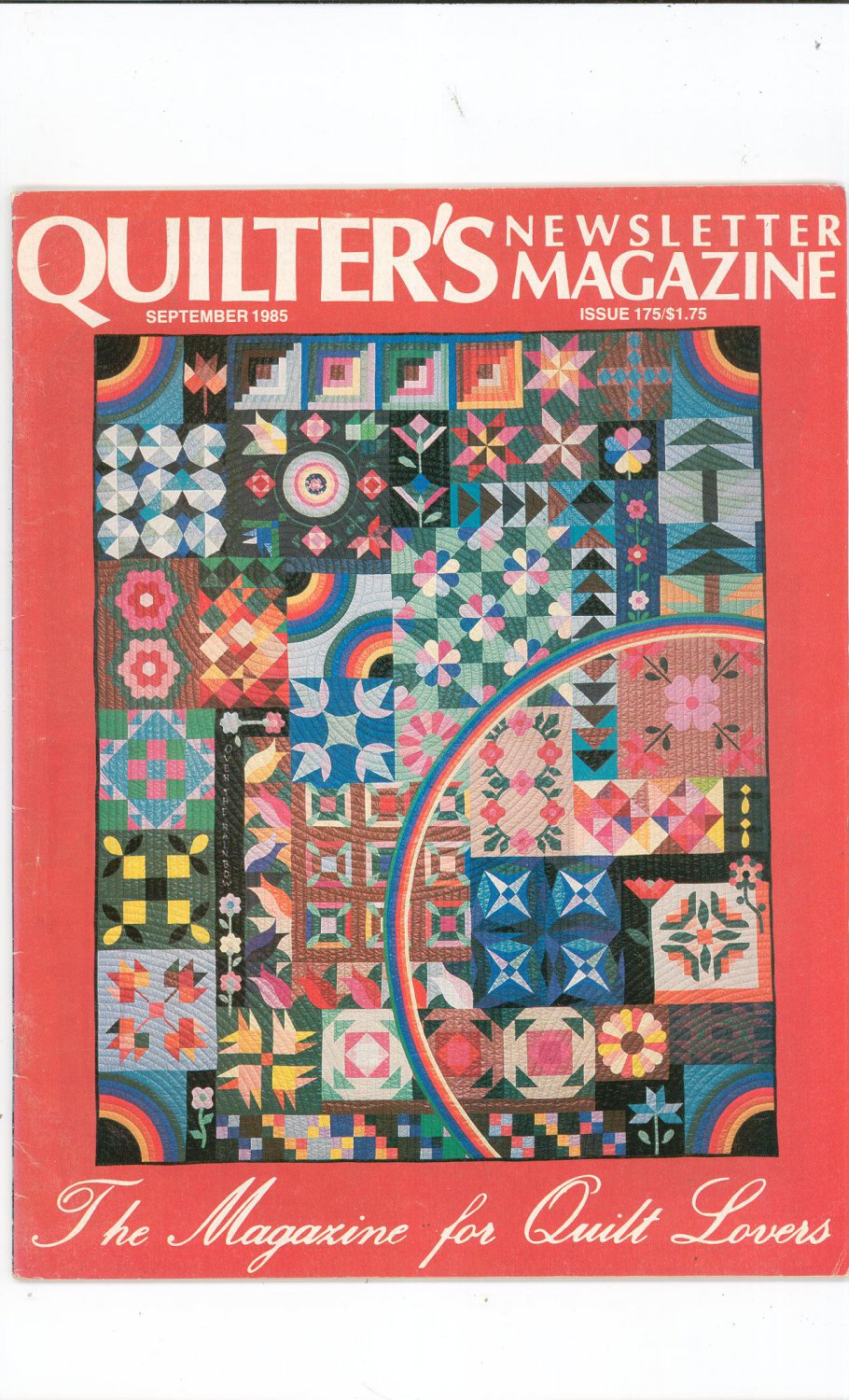 Quilter's Newsletter Magazine September 1985 Issue 175