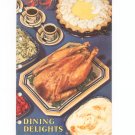 Dining Delights Cookbook Vintage By R. T. French 1948