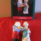 Hallmark Gift Exchange Mr. & Mrs. Claus Ornament With Box