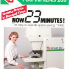 Fuji Minilab 23S Advertising Brochure Photo Processing