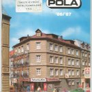 Pola N HO Model Train Catalog 1986 1987 With Model Buildings