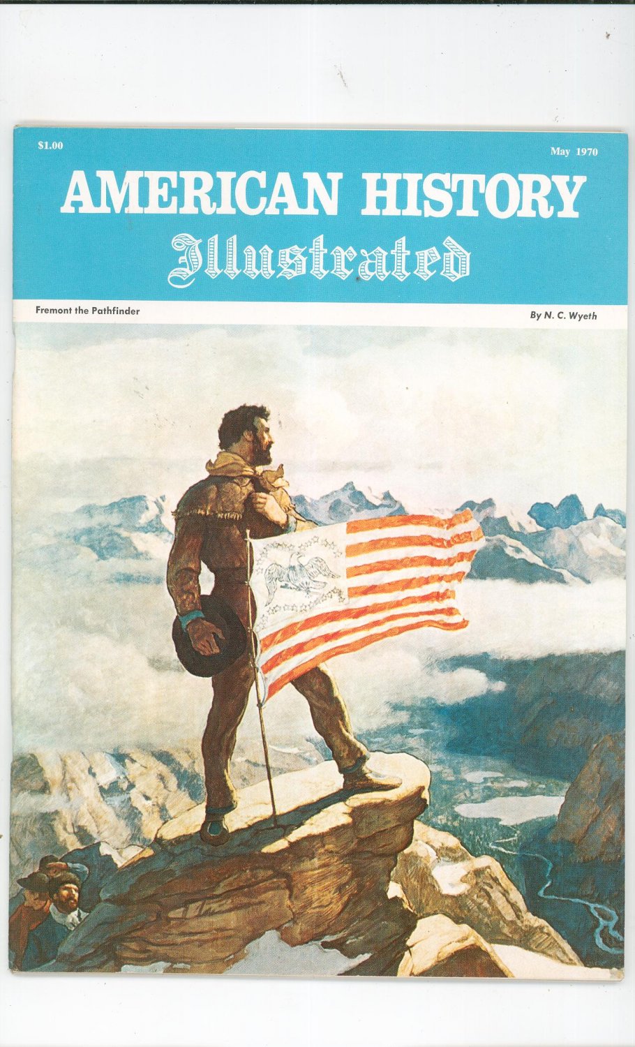 American History Illustrated Magazine May 1970 Vintage