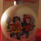 Campbell Kids 1987 Collector's Edition Christmas Ornament With Original Box