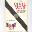 The Civil War Centennial Handbook by William Price First Edition Research Association