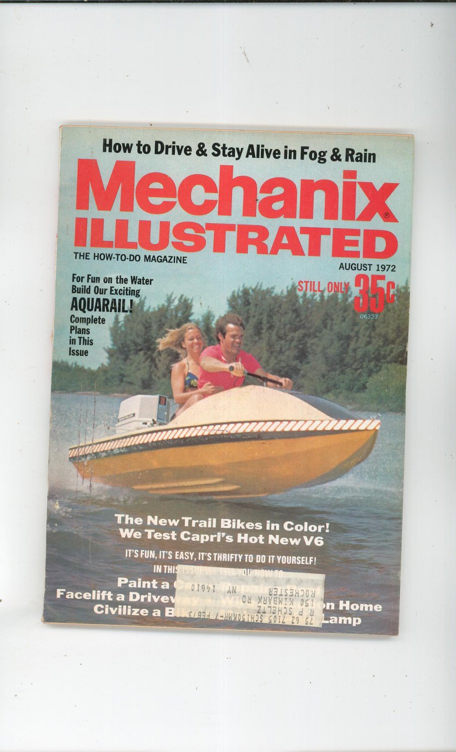 mechanix illustrated magazine august 1972 vintage build