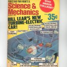 Science & Mechanics Magazine March 1971 Vintage Lear's New Turbine Electric Car