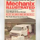 Mechanix Illustrated Magazine January 1973 Vintage Truth About Social Security