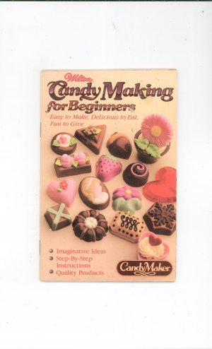 Wilton Candy Making For Beginners Cookbook With Order Form  1982