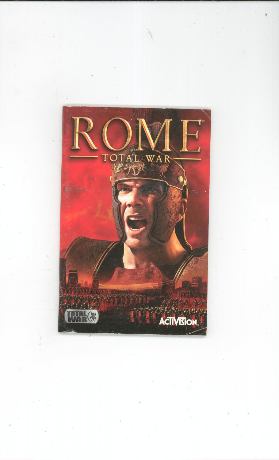 Rome Total War Manual Not PDF Activision