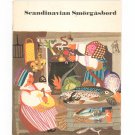 Scandinavian Smorgasbord Cookbook Scandinavian Airlines System Vintage Souvenir