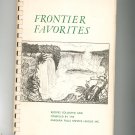 Frontier Favorites Cookbook Regional New York Niagara Falls Service League Vintage 1965