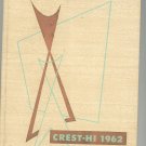 Crest Hi 1962 Year Book Yearbook Corfu East Pembroke High School Vintage New York