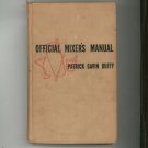 Vintage Official Mixer's Manual Patrick Gavin Duffy Hard Cover 1948