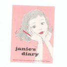 Vintage Janie's Diary Mum's Grooming Teens Pamphlet Bristol Myers Products 1957