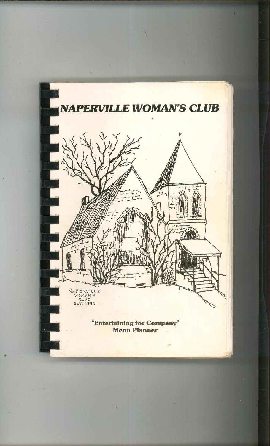 From The Kitchens Of The Naperville Woman's Club Cookbook Vintage 1979 Regional Illinois