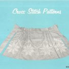 Vintage cross Stitch Patterns Book No. 1 Aprons Table Covers Skirts Etc. Mrs. Wilbur Collins 1960
