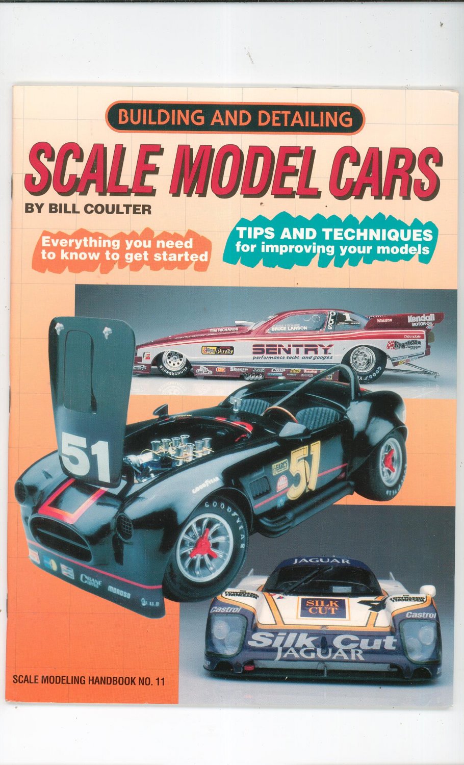 Building And Detailing Scale Model Cars by Bill Coulter 0890241139