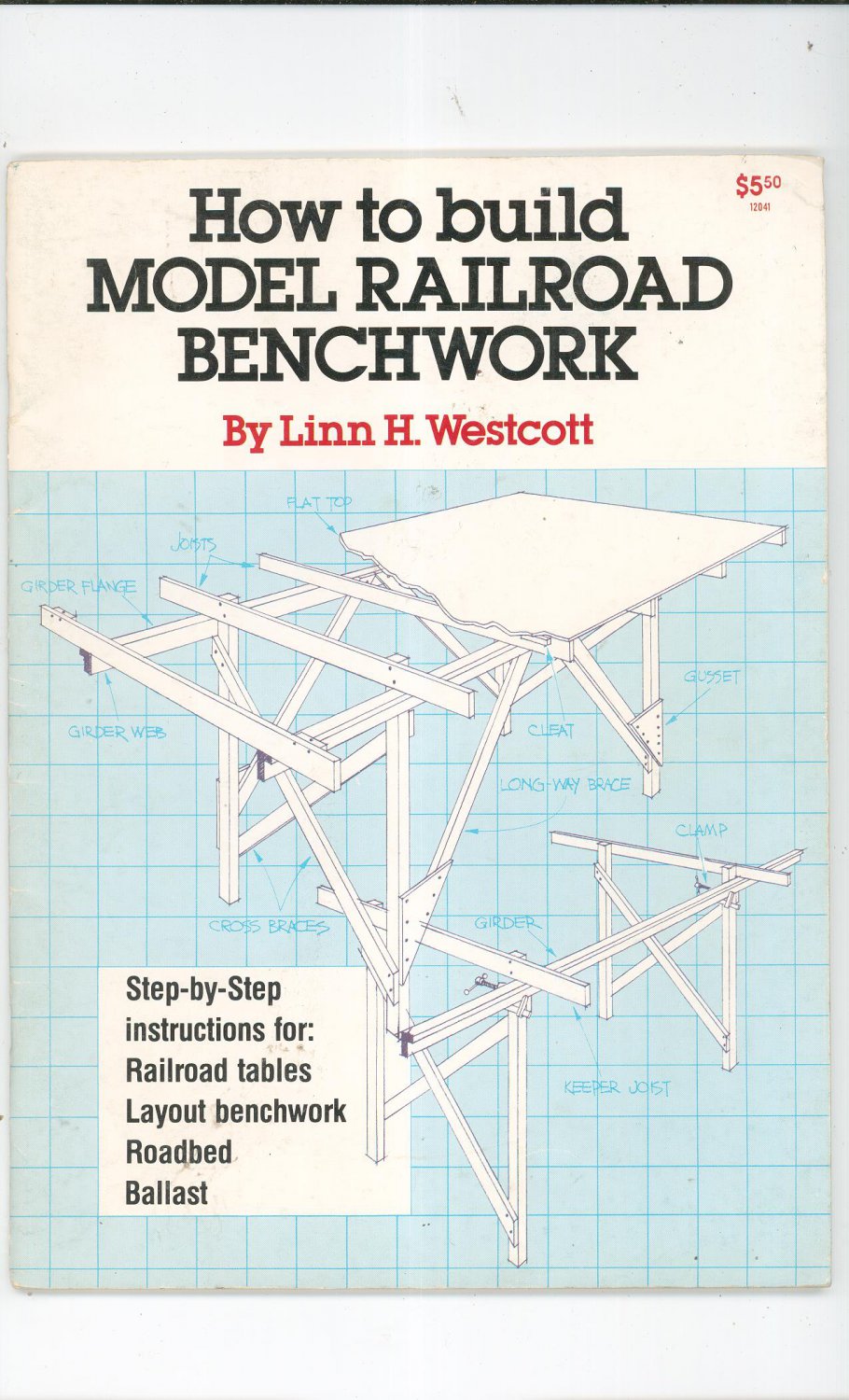 How To Build Model Railroad Benchwork by Linn Westcott 0890245428
