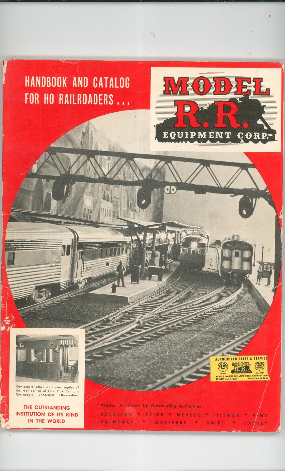 Model Railroad Corporation Handbook & Catalog HO Trains Vintage Not PDF