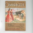 Omnibook Magazine November 1946 Vintage