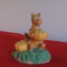 Lenox Tigger In Pumpkin Patch Miniature Figurine Disney With Box Thimble