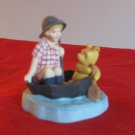 Lenox C. Robin And Pooh In Umbrella Miniature Figurine Disney With Box Thimble