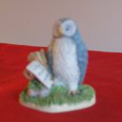 Lenox Owl With Note Miniature Figurine Disney With Box Thimble