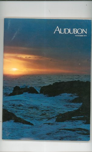 Vintage Audubon Magazine November 1971 Back Issue