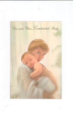You And Your Contented Baby Vintage Carnation Milk John Van Dolah
