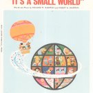 Walt Disney's It's A Small World Sheet Music Wonderland Music Sherman