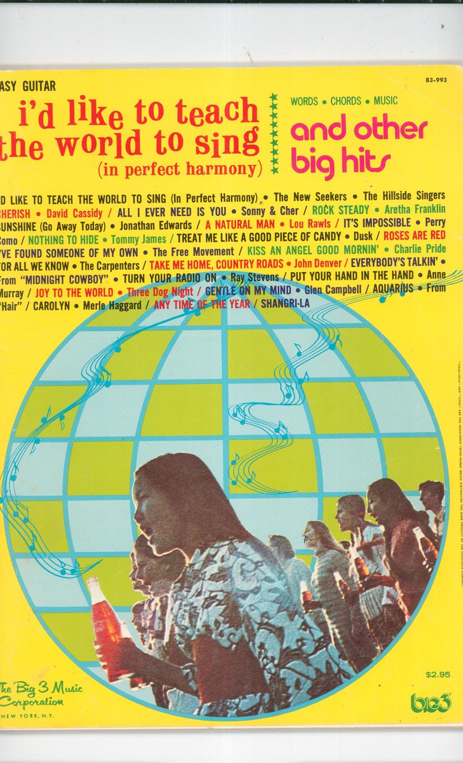 I'd Like To Teach The World To Sing & Other Big Hits Easy ...