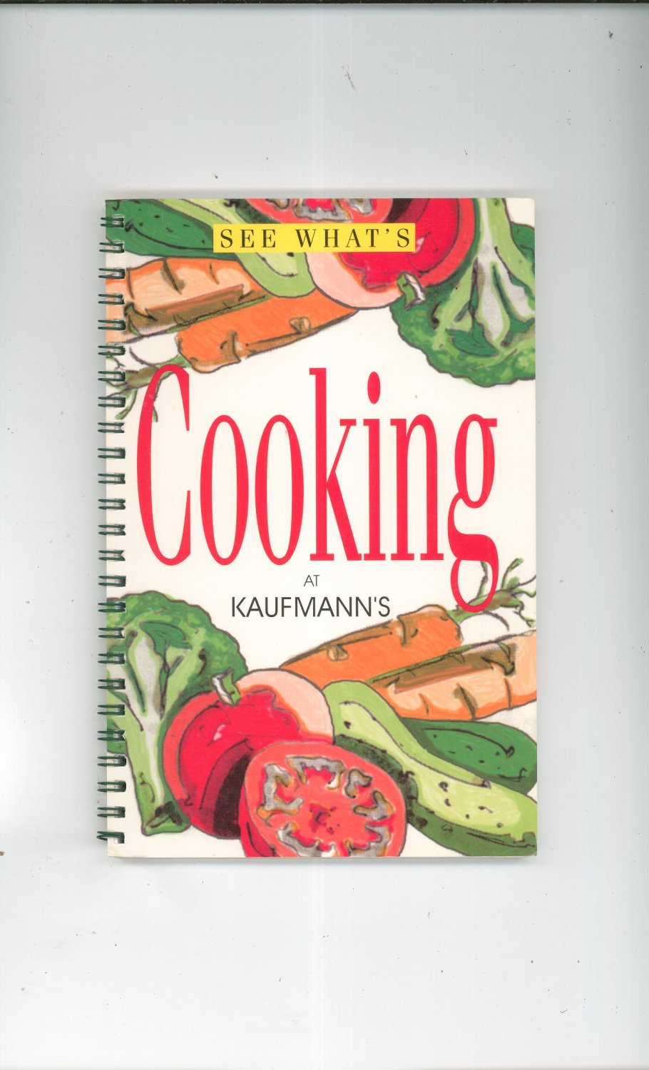 See What's Cooking At Kaufmann's Cookbook Advertising