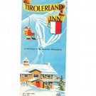 Vintage Tirolerland Inn Travel Brochure New York