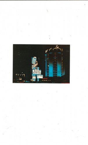 Wayne Newton At The Sands Hotel Las Vegas Nevada Postcard Advertising