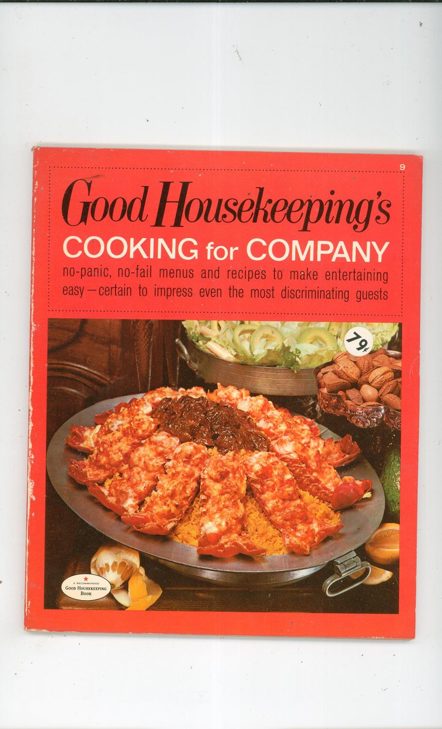 Good Housekeeping's Cooking For Company 9 Cookbook Vintage 1967