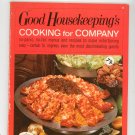 Good Housekeeping's Cooking For Company 9 Cookbook  Vintage 1967