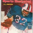 Sports Illustrated Magazine September 16 1974 O.J. Simpson