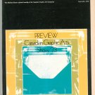 Canadian Printer & Publisher Maclean Hunter Graphic Arts Preview Show 1973