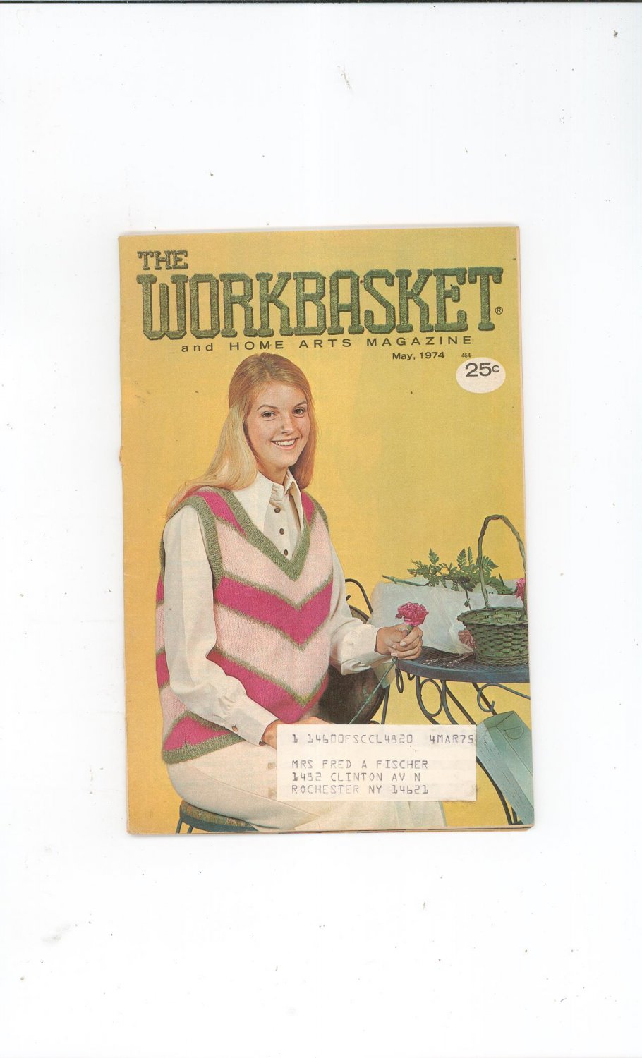 Vintage Workbasket Magazine May 1974