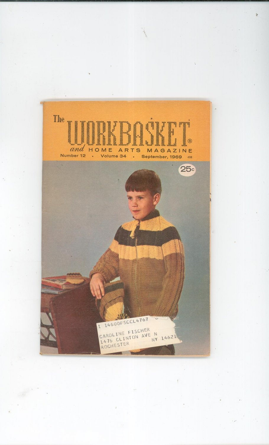 Vintage Workbasket Magazine September 1969