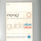 Vintage Official Guide Expo '67 Brochure Montreal Canada