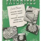 Vintage Old And New Favorites Revised Book Number 205 Crochet