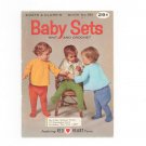 Vintage Baby Sets by Coats & Clark's Book 181 Knit & Crochet First Edition