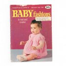 Vintage Baby Fashions by Coats & Clark's Book 200 Knit & Crochet