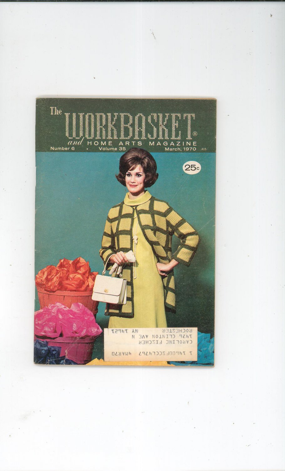 Vintage Workbasket Magazine March 1970