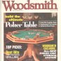 Woodsmith Magazine Back Issue Poker Table Volume 27 Number 158 April May 2005