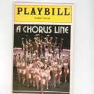 Playbill A Chorus Line Shubert Theatre Souvenir Program 1988