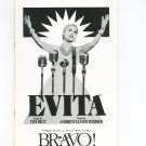 Evita Bravo Rochester Philharmonic Orchestra New York Souvenir Program 1992