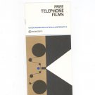 Vintage Free Telephone Films Bochure New England Telephone 1965