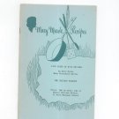 Mary Meade Recipes Five Years Of $100 Recipes Cookbook Vintage Chicago Tribune